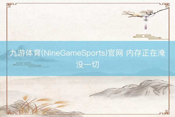九游体育(NineGameSports)官网 内存正在淹没一切