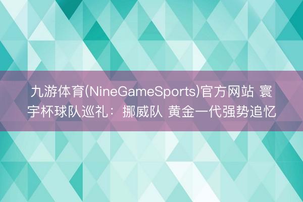 九游体育(NineGameSports)官方网站 寰宇杯球队巡礼：挪威队 黄金一代强势追忆