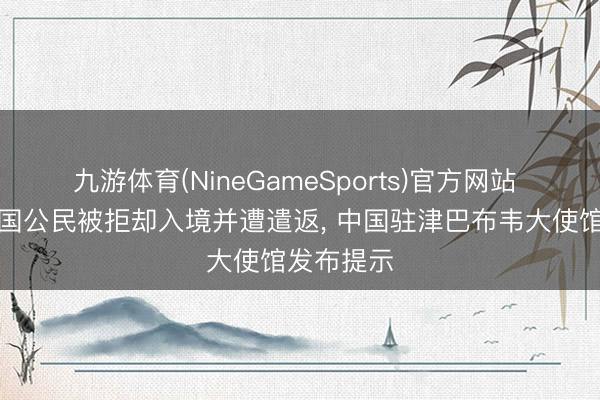 九游体育(NineGameSports)官方网站 有个别中国公民被拒却入境并遭遣返, 中国驻津巴布韦大使馆发布提示